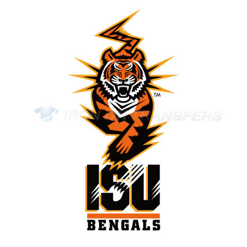Idaho State Bengals Logo T-shirts Iron On Transfers N4583 - Click Image to Close